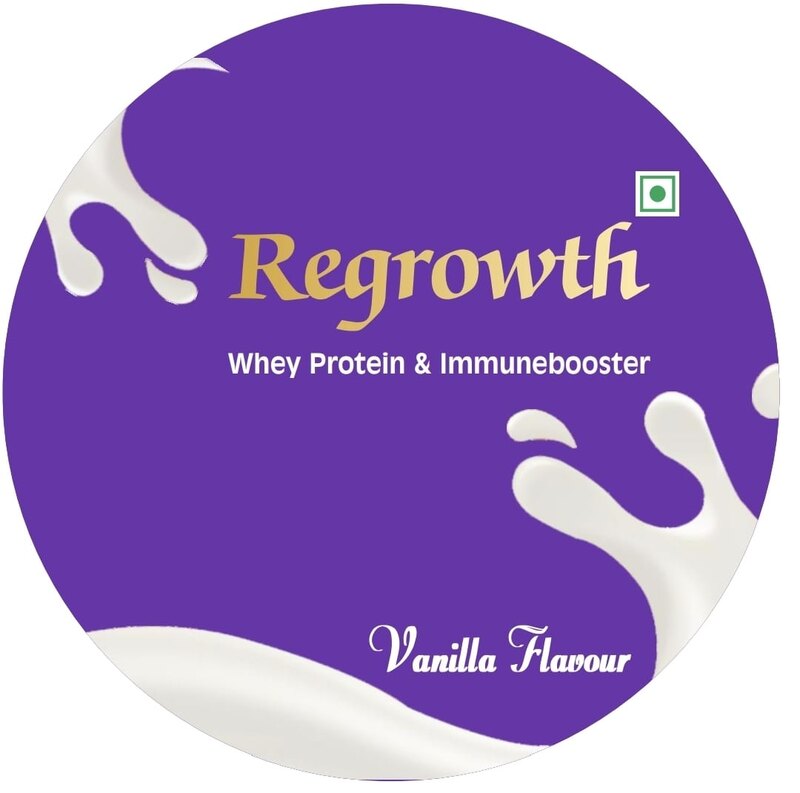 Regrowth product label